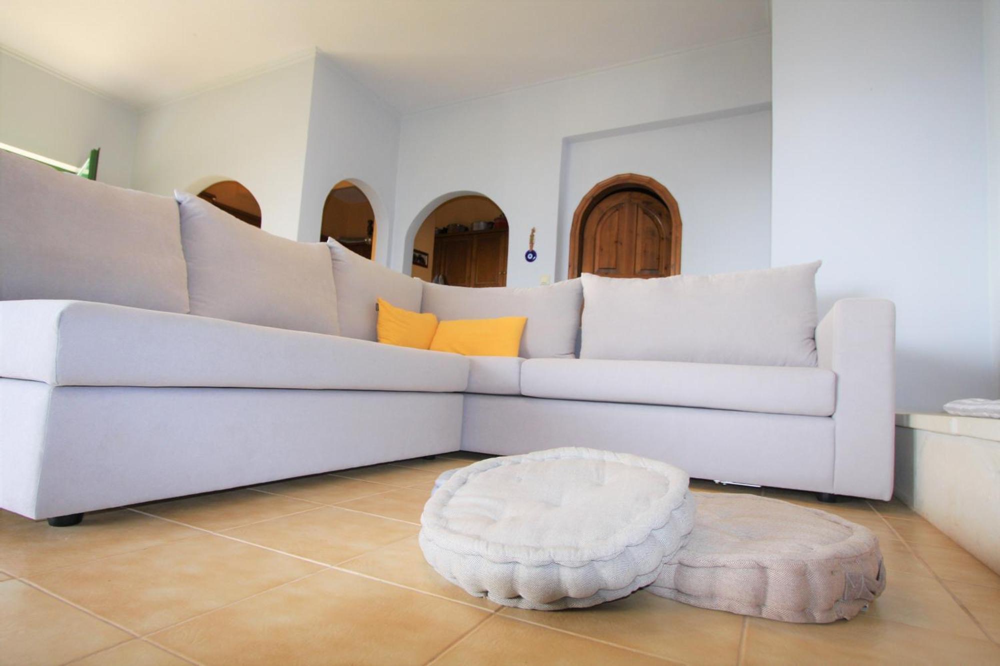 360 Panorama House - Gazing At Horizon And The Stars Of The Galaxy In The Night - Fresh Cool Breeze Most Of The Time - Just 7 Min From The Beach Kournas Екстер'єр фото