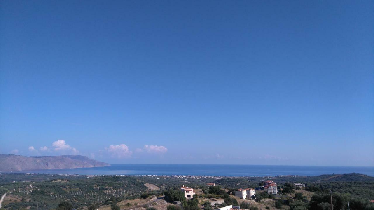 360 Panorama House - Gazing At Horizon And The Stars Of The Galaxy In The Night - Fresh Cool Breeze Most Of The Time - Just 7 Min From The Beach Kournas Екстер'єр фото