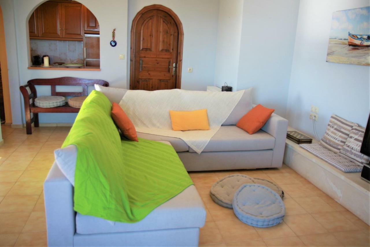 360 Panorama House - Gazing At Horizon And The Stars Of The Galaxy In The Night - Fresh Cool Breeze Most Of The Time - Just 7 Min From The Beach Kournas Екстер'єр фото